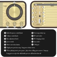 Nosttorn-Haut-parleur-Bluetooth-5-0-caisson-de-basses-portable-en-bois-son-classique-r-tro-4