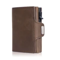 Porte-cartes-de-cr-dit-Pop-Up-avec-Protection-RFID-portefeuille-en-cuir-v-ritable-avec