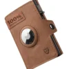 Porte-cartes en cuir avec poche à monnaie