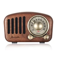 Radio-FM-Vintage-r-tro-en-bois-de-noyer-avec-carte-TF-am-lior-e-de