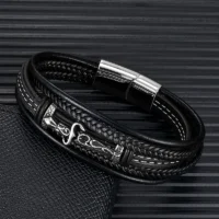 MKENDN-Bracelet-Punk-Vintage-Viking-en-cuir-pour-hommes-bijoux-en-corde-amulette-nordique-316L