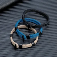 MKENjazz-Bracelets-noirs-bross-s-pour-hommes-et-femmes-ULde-survie-nautique-double-brin-crochet-facile-3